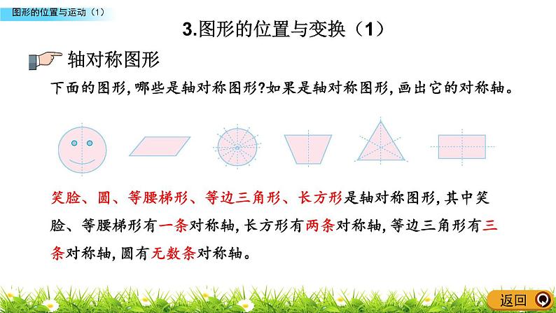 总复习2.3《图形的位置与运动（1）》PPT课件 青岛版（六三制）版 六年级数学下册05