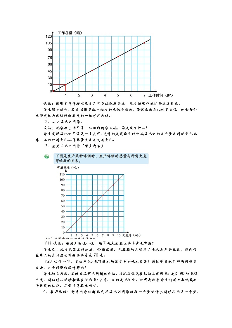 3.5《正比例的意义及图像（2）》教案 青岛版（六三制） 六年级数学下册02
