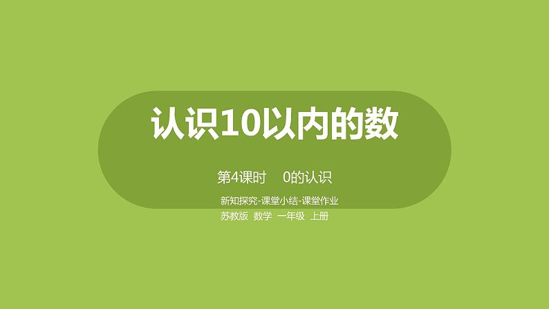 4.苏教版一上第五单元《认识10以内的数》第4课时《0的认识》 课件01