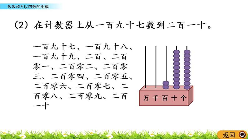 1.2《数数和万以内数的组成》PPT课件 西师大版 二年级数学下册第5页