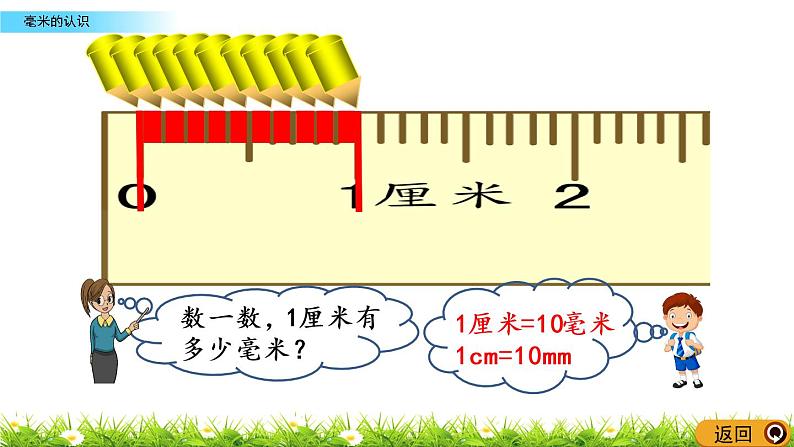 2.2《毫米的认识》PPT课件 西师大版 二年级数学下册04