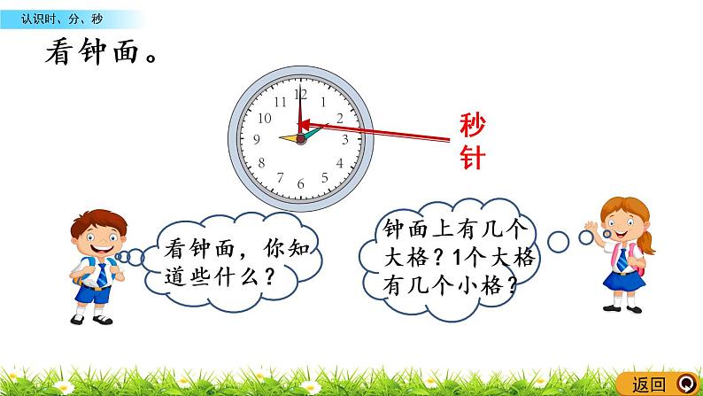 6.1《 认识时、分、秒》PPT课件 西师大版 二年级数学下册06