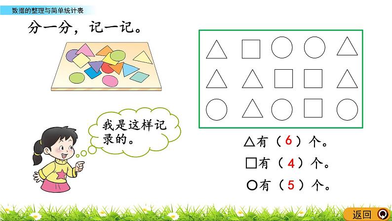 7.3《数据的整理与简单统计表》PPT课件 西师大版 二年级数学下册04