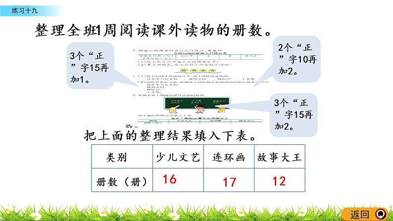 7.4《练习十九》PPT课件 西师大版 二年级数学下册08