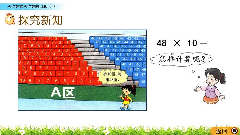 1.1《两位数乘两位数的口算（1）》PPT课件 西师大版 三年级数学下册03