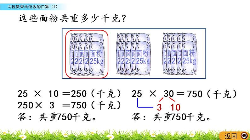 1.1《两位数乘两位数的口算（1）》PPT课件 西师大版 三年级数学下册06