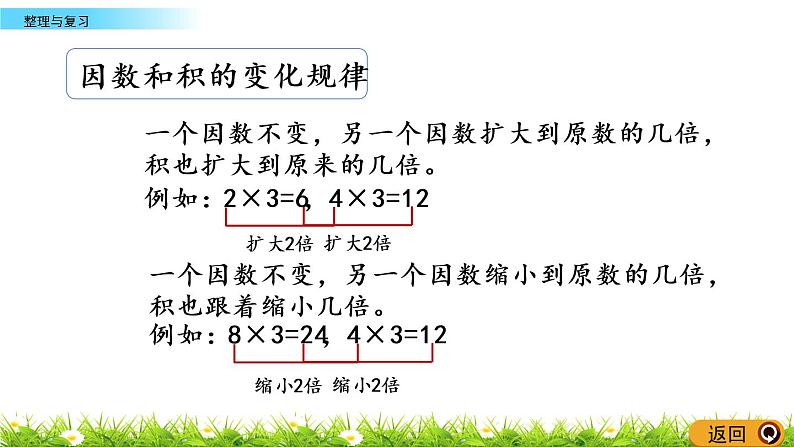 1.11《整理与复习》PPT课件 西师大版 三年级数学下册第5页