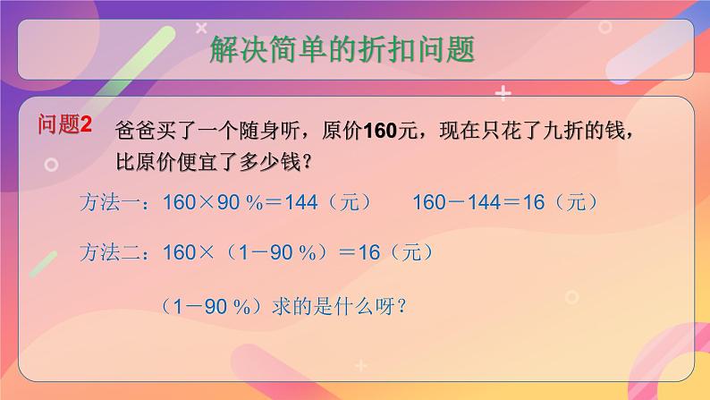 六年级数学下册课件-2.1  折扣07