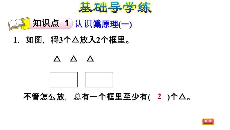 六年级数学下册课件-5.1 鸽巢问题(一) 习题课件06