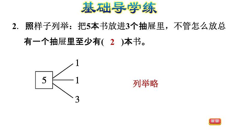 六年级数学下册课件-5.1 鸽巢问题(一) 习题课件07