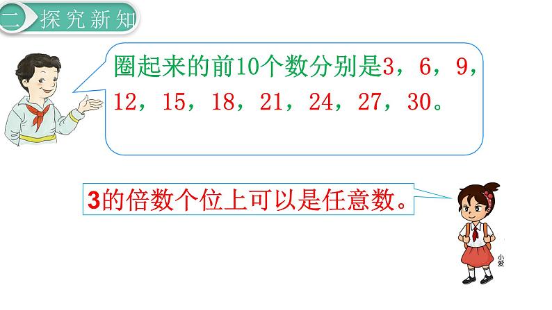 人教版数学五年级下册课件：第2单元第4课时  3的倍数的特征 课件PPT08