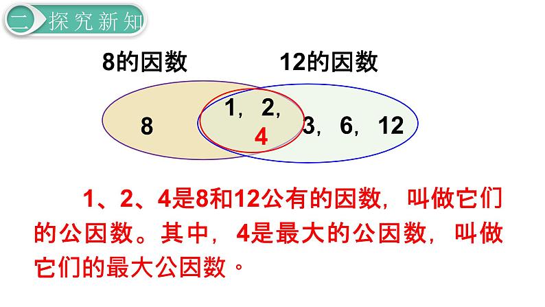 人教版数学五年级下册课件：第4单元第6课时  最大公因数 课件PPT07