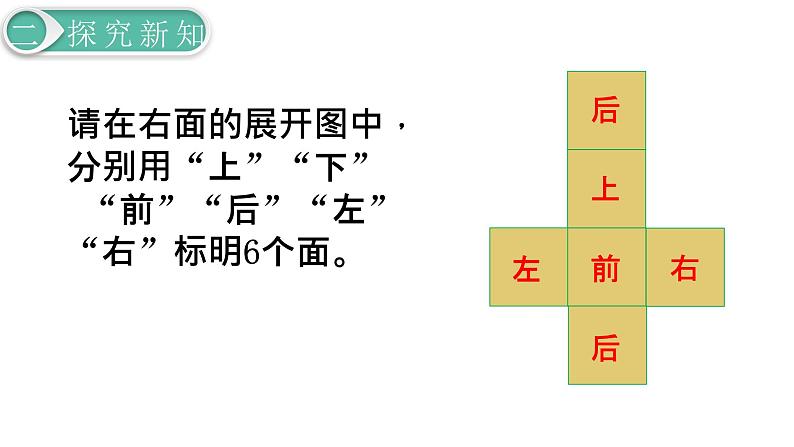 人教版数学五年级下册课件：第3单元  第3课时长方体和正方体的表面积(1) 课件PPT08