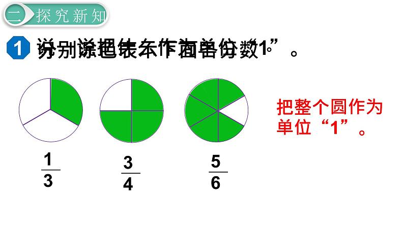 人教版数学五年级下册课件：第4单元第3课时  真分数和假分数 课件PPT05