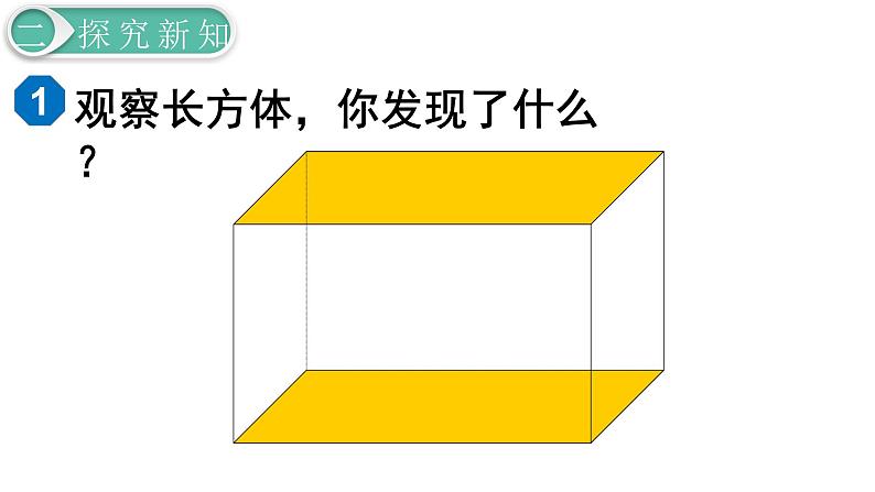 人教版数学五年级下册课件：第3单元   第1课时  长方体的认识 课件PPT06