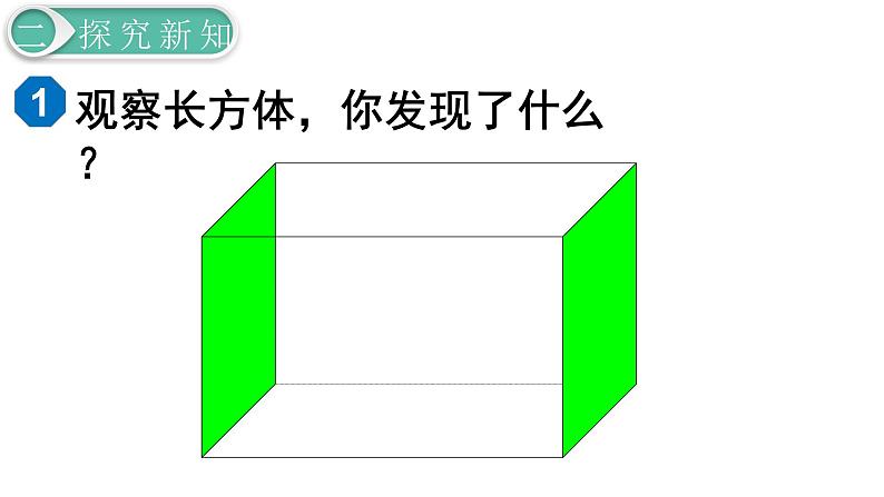 人教版数学五年级下册课件：第3单元   第1课时  长方体的认识 课件PPT07