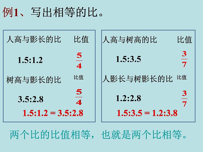 浙教版 六年级下册数学课件-第一章 比例的意义与性质1(共16张PPT)03