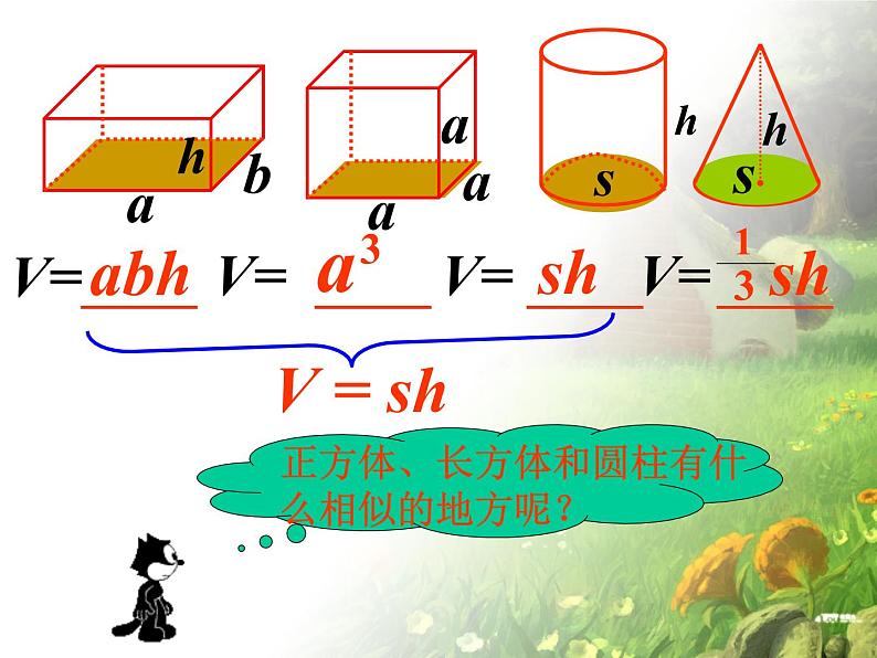 浙教版 六年级下册数学课件-立体图形1(共14张PPT)课件05