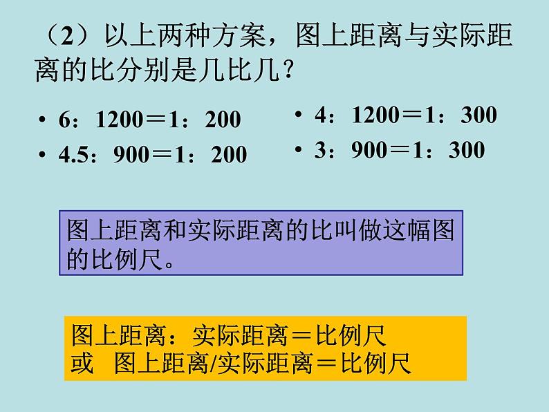 浙教版 六年级下册数学课件-认识比例尺1课件第4页