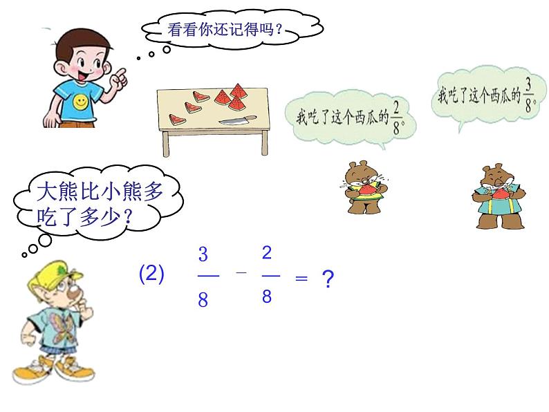 五年级下册数学课件-2.9分数加减法 (共18张PPT)课件04