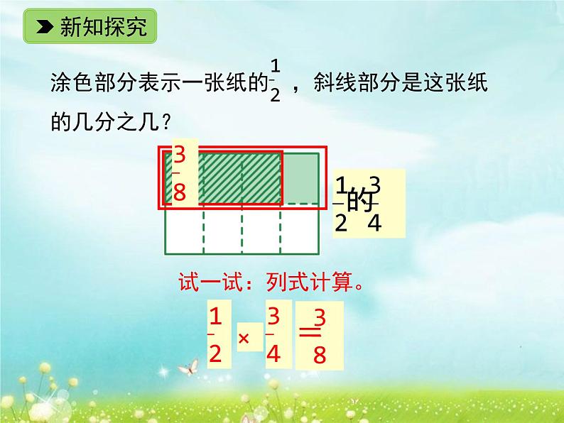 五年级下册数学课件-2.11 分数乘法（二）(共10张PPT)课件第4页