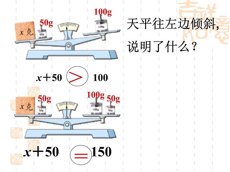 浙教版四年级下册数学课件-5.27认识方程  (共14张PPT)课件04