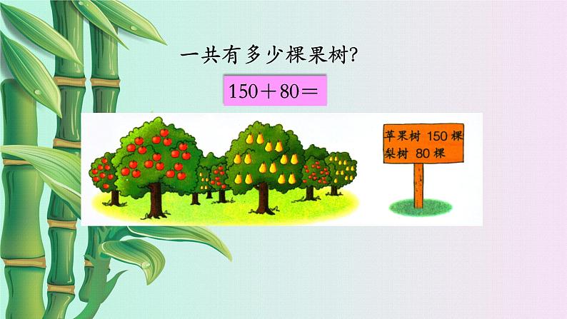 小学 数学 冀教版 二年级下册 六 三位数加减三位数口算加减法第三课时课件第3页