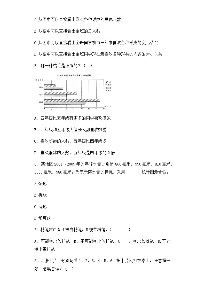 小升初数学知识专项训练（统计与概率）-6统计与概率（2）（41页）试卷02