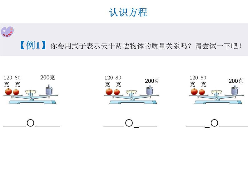 苏教版五年级下册第一单1.1等式与方程第3页