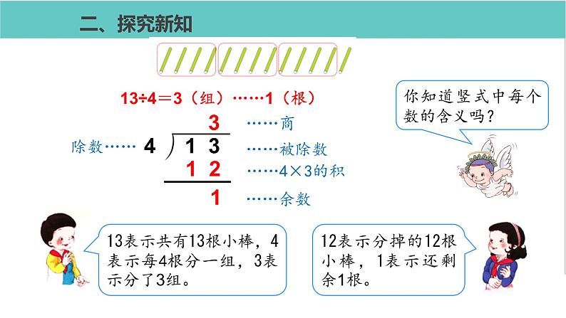 人教版二年级数学下册第6单元余数的除法第3课优质教学课件05