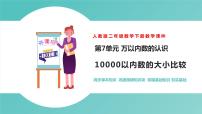 人教版二年级下册7 万以内数的认识10000以内数的认识优质课件ppt