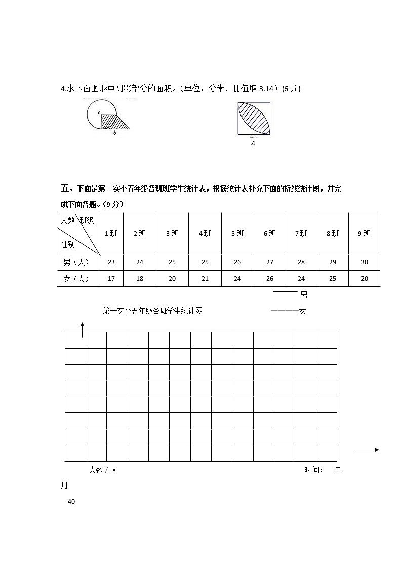 人教新课标数学五年级下学期期末测试卷903