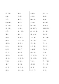 二年级数学下册口算题卡(每日一页)