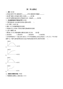 小学数学苏教版五年级下册二 折线统计图单元测试达标测试