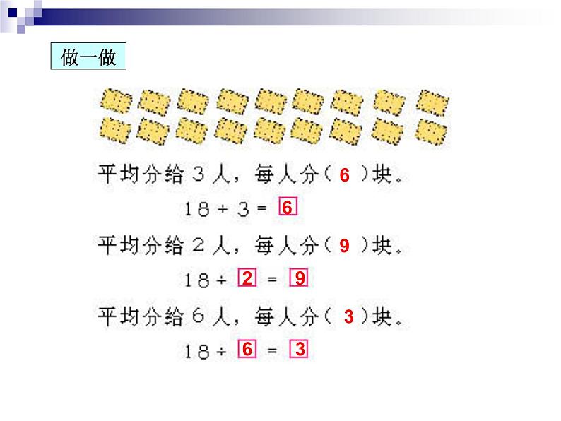 人教版二年级数学下册除法的含义和读写法课件04