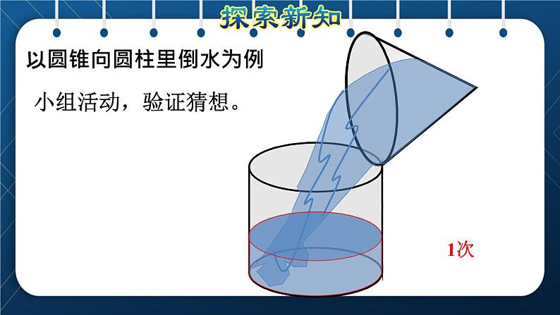 人教版六年级数学下册  第3单元 圆柱与圆锥 第7课时  圆锥的体积（授课课件）05