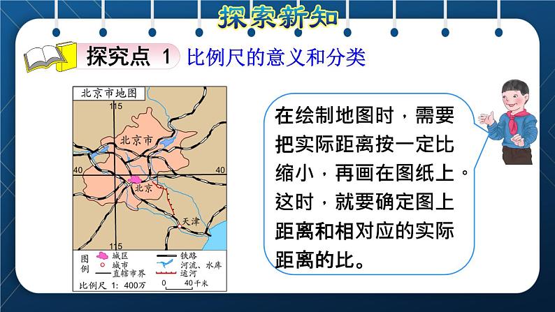 人教版六年级数学下册  第4单元 比例 第6课时  比例尺1（比例尺的意义及求比例尺）（授课课件）第3页