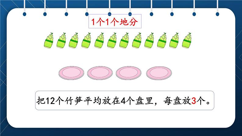 人教版二年级数学下册 第2单元  表内除法（一） 第4课时 除法算式的含义(授课课件）第5页