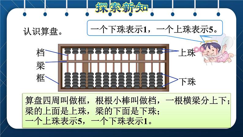 人教版二年级数学下册 第7单元  万以内数的认识 第3课时  用算盘记数 课件08