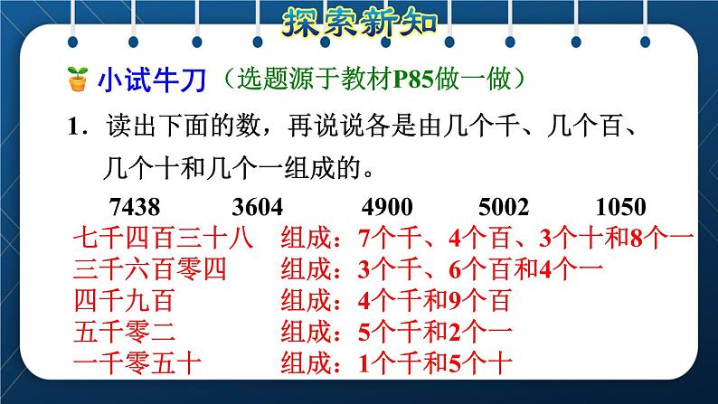 人教版二年级数学下册 第7单元  万以内数的认识 第6课时  万以内数的读、写 课件07