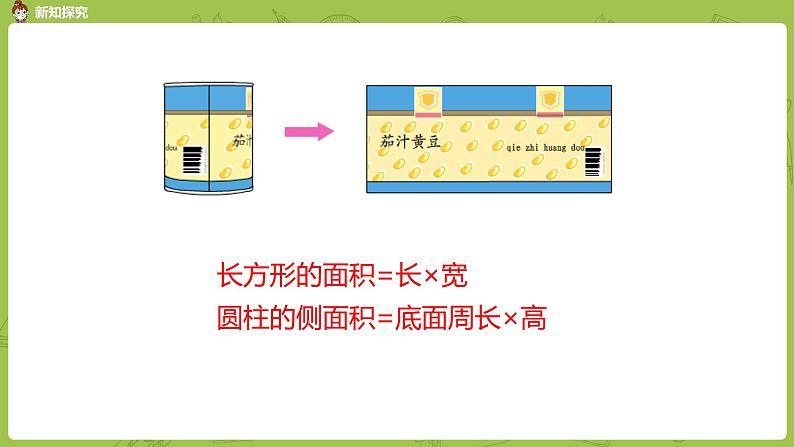 苏教版六年级数学下册   2.2.2 圆柱的表面积练习（PPT课件）05