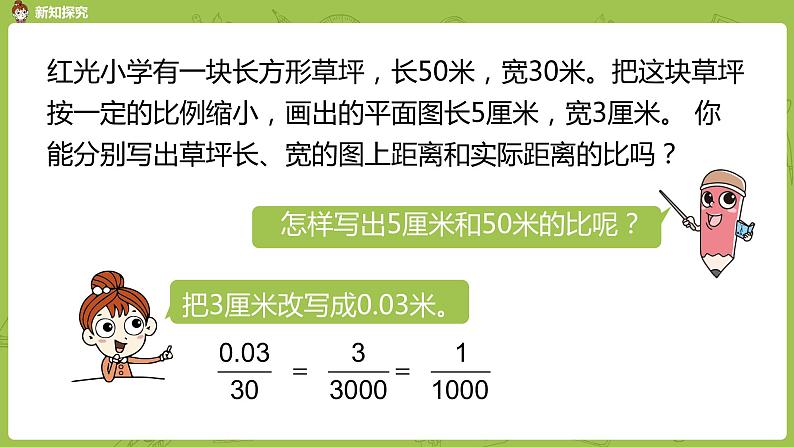 苏教版六年级数学下册   4.5比例尺（PPT课件）06