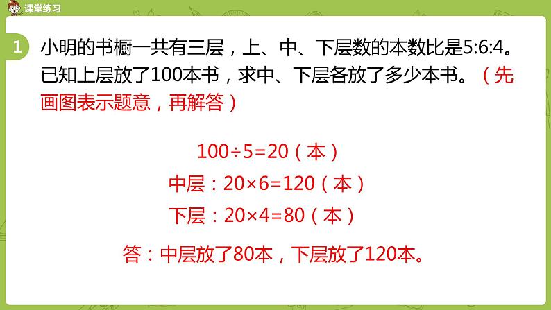 苏教版六年级数学下册   3.2  解决问题的策略练习（PPT课件）05