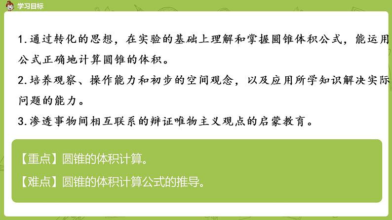 苏教版六年级数学下册   2.4.1 圆锥的体积（PPT课件）02