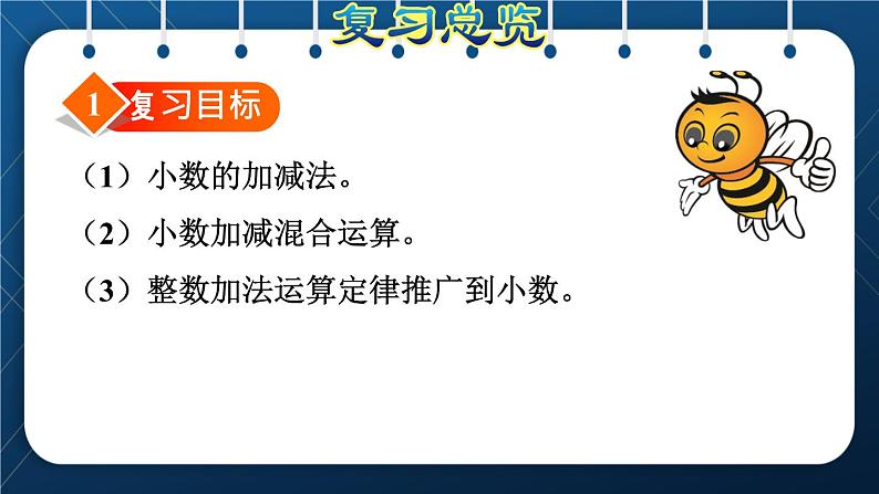 人教版四年级数学下册 第10单元 总复习 专题一：数与代数（四）小数加减法03