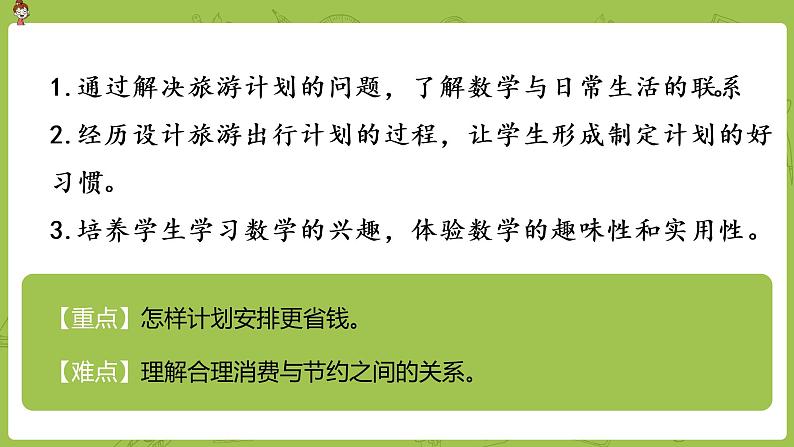 数学人教版六（下）6.7.2 北京五日游课时23（PPT课件）第2页