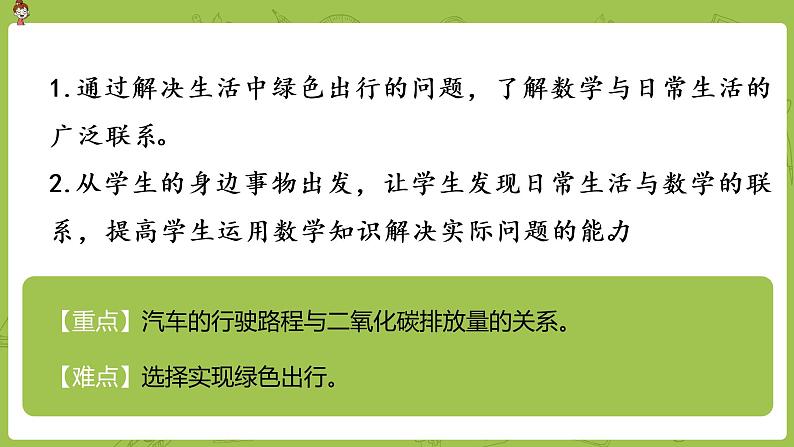 数学人教版六（下）6.7.1 绿色出行 课时22（PPT课件）第2页