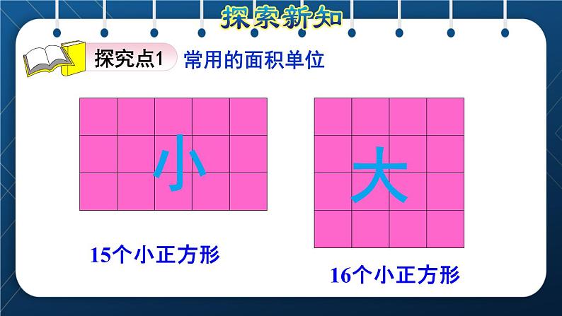 人教版三年级数学下册 第5单元  面积 第2课时   面积单位(授课课件)03