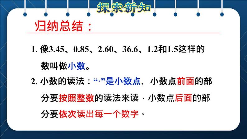 人教三年级数学下册 第7单元  小数的初步认识 第1课时  小数的认识授课课件06