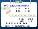 人教三年级数学下册 第7单元  小数的初步认识 第2课时   小数的大小比较授课课件